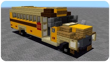 Minecraft School Bus Tutorial