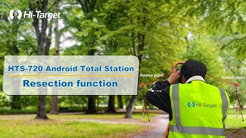 Tutorials | Resection Function of HTS-720 Android total station