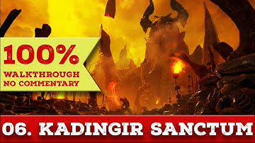 DOOM 4 walkthrough (Nightmare, All Collectibles) part 6 KADINGIR SANCTUM