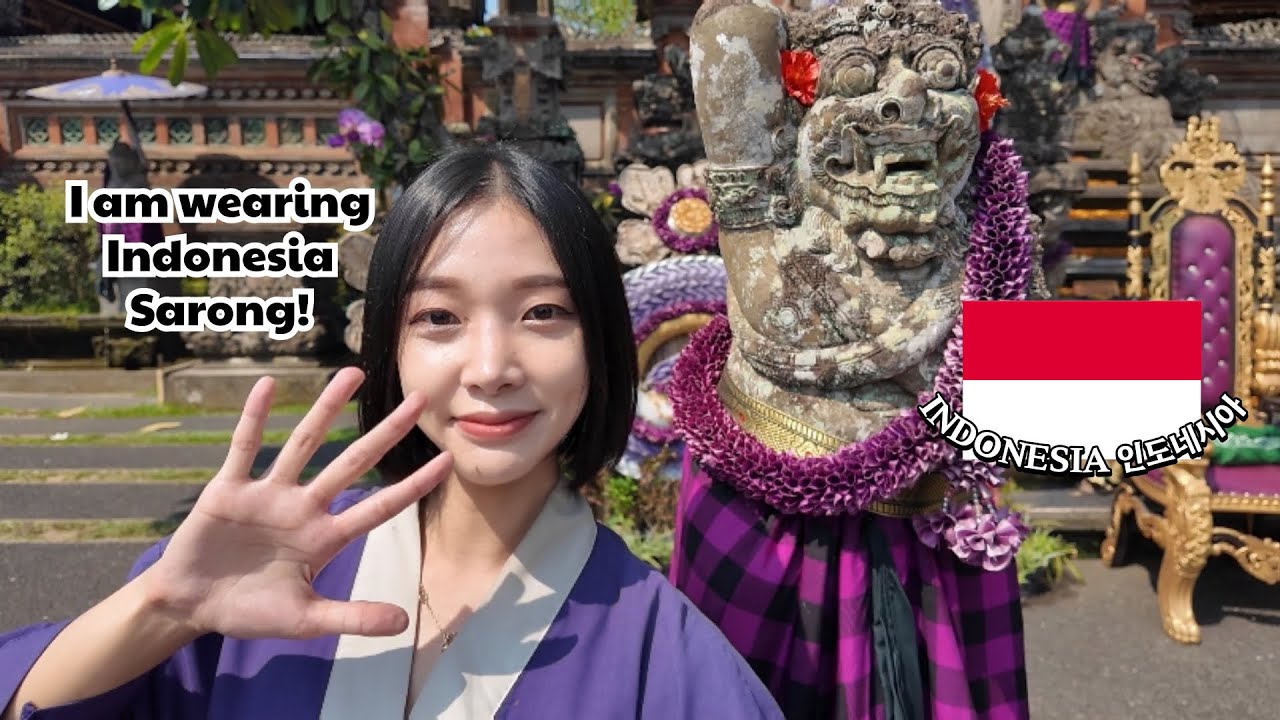 🇮🇩Korean girl in Ubud Palace,Saraswati Temple,Monkey Forest Bali Indonesia 우붓 왕궁,사라스와티 사원, 발리 원숭이숲