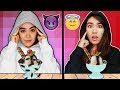 HACKER GIRL CHEATED! EVIL TWIN TELEPATHY Challenge (evidence of PZ clone or RZ twin?)