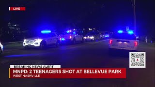 2 teenagers shot at Bellevue park by WKRN News 2 106 views 6 hours ago 20 seconds