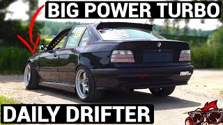 🐒 BMW E36 M50 TURBO REVIEW - FULL SENDS + STREET DRIFTING