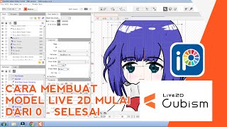 [TUTORIAL] Cara Membuat Model Live2D Virtual Youtuber Dengan ibisPaint dan Live2D Cubism screenshot 5