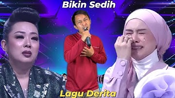Keren!! Menguras air mata juri dan penonton dengan lagu Derita