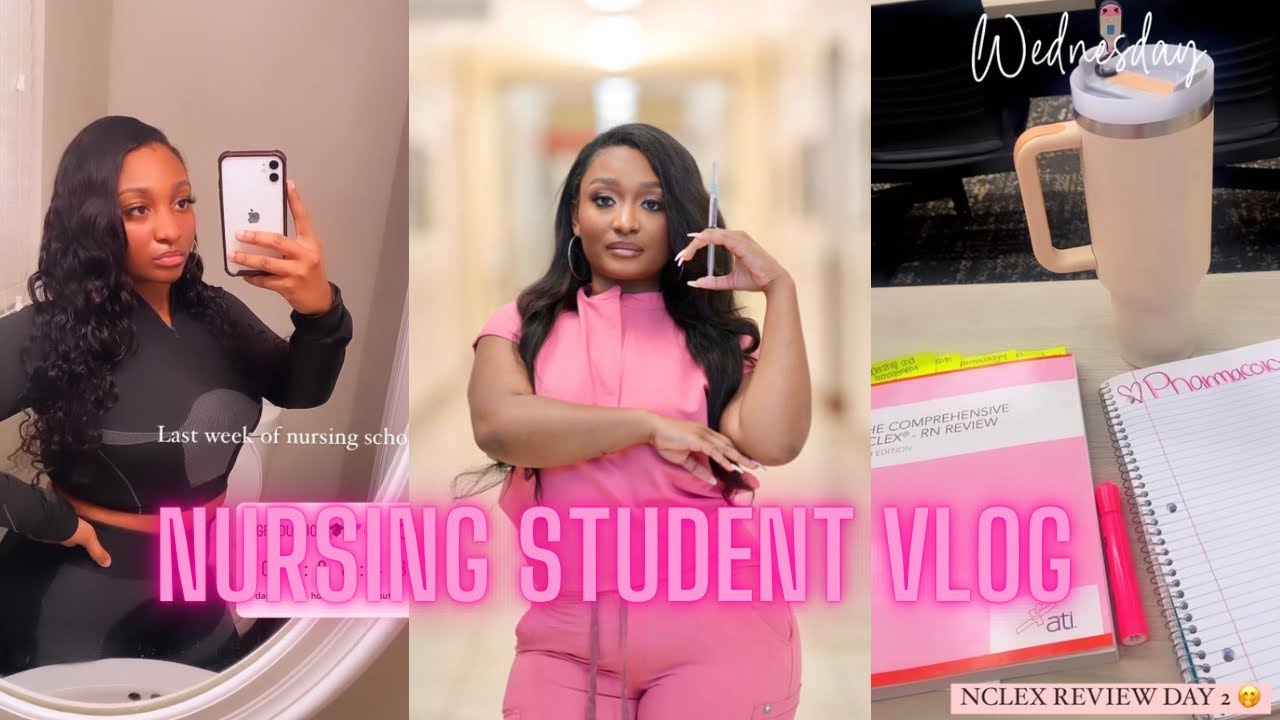 WEEK IN THE LIFE OF A NURSING STUDENT | MY LAST DAY NURSING SCHOOL 🎓💕 ...