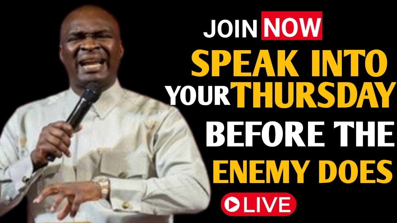 ⁣[THURSDAY 2ND JULY, 2026] SPEAK INTO YOUR THURSDAY BEFORE THE ENEMY DOES – APOSTLE JOSHUA SELMAN
