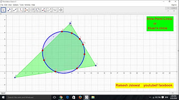 How to construct  Nine Point Circle // Euler