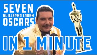 Seven Guillermo Laugh Compilation Oscars in One Minute