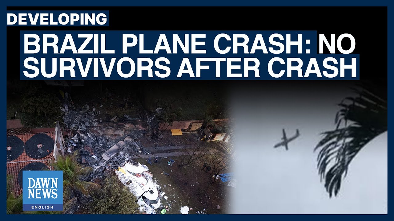 Brazil Plane Crash: No Survivors After São Paulo State Crash Kills 62 ...