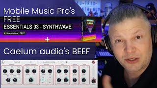 Mobile Music Pro Free #Synthwave Pack affected by Beef ios plugin