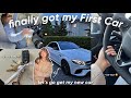 let’s go buy my First Car Ever🚗 🎀|شريت أول طوموبيل فحياتي 🧸🙈🥹(story time+Car tour 🙉) image