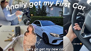 let’s go buy my First Car Ever🚗 🎀|شريت أول طوموبيل فحياتي 🧸🙈🥹(story time+Car tour 🙉)