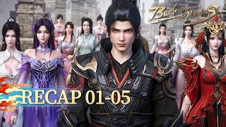 🌟ENG SUB | Battle Through the Heavens RECAP EP 01-05 | Yuewen Animation screenshot 2
