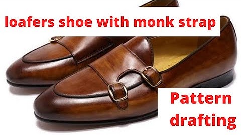 loafers shoe with monk strap pattern drafting #diy #doityourself #howto @edenluxury247