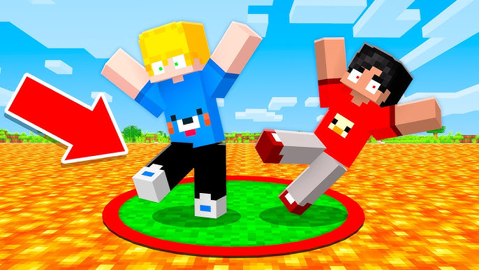 Jogos da VIDA REAL no Minecraft 