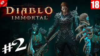 Diablo Immortal - Продолжаем знакомиться с некромантом и покорять Санктуарий