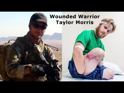 Wounded Warrior Taylor Morris