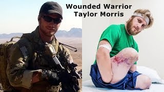 Wounded Warrior Taylor Morris