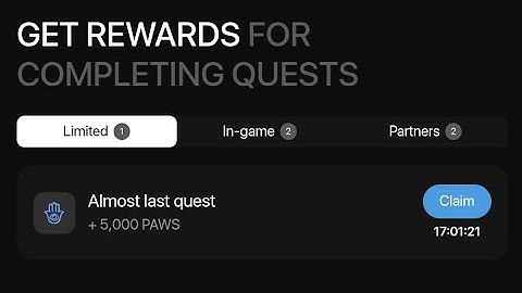 Almost Last Quest 🐾 Paws Last Task | Paws New Task