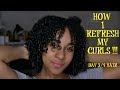 REFRESH CURLS | DAY 4 HAIR