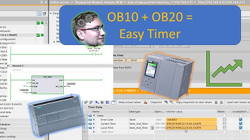 TIA Portal: OB20 + OB10 = Easy and Good Timer