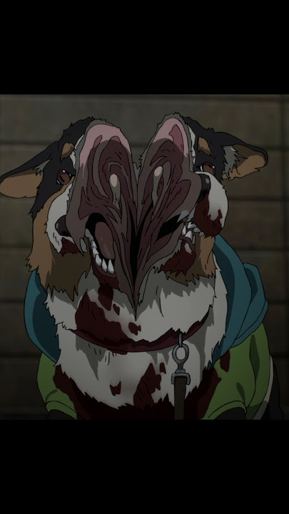 Migi and Shinichi defeated the dog parasite🔥 #shorts #anime
