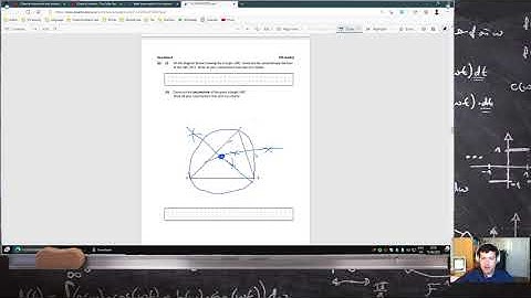 Leaving Certificate Examination 2021 Mathematics Paper 2 Ordinary Level Question 6  [LIVE-ish]