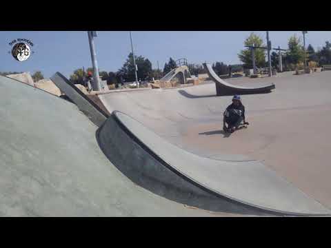 Throwing down at Arvada Skatepark today