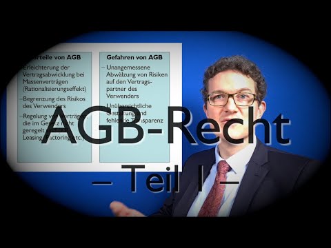 AGB-Recht Teil 1