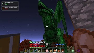 RLCraft tập 9 | Dũng sĩ diệt rồng NinZa hát Em gì ơi và em pet khủng