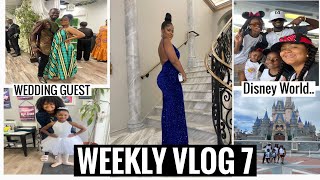 VLOG : WEDDING GUEST| DISNEY FAMILY TRIP| MOTHERS DAY WEEKEND //PENELOPE PALACE//