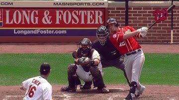 WSH@BAL: Moore comes through with two-run double