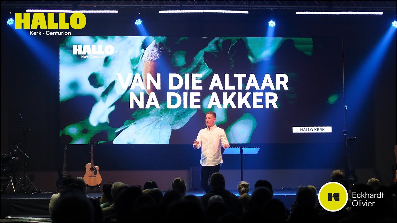 Sondag Diens | Van Die Altaar Na Die Akker
