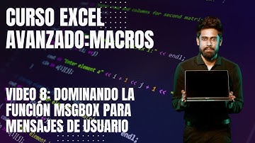 "Excel VBA: Dominando la función MsgBox para mensajes de usuario" 🚀📣💬😎