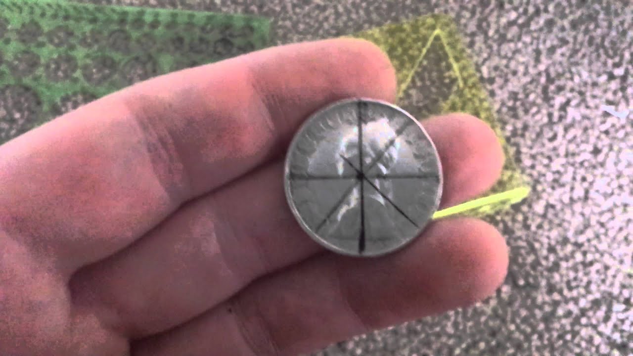 How to: Two Sided Coin Rings: Finding The Center