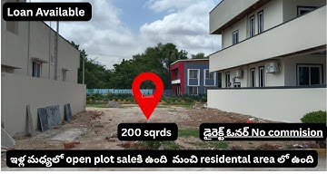 open plot for sale near rampally hyderabad || gated community | low budget open plot in hyd