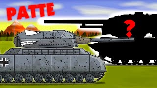THE GERMAN MONSTER RATTE WILL TEAR EVERYONE UP! - Cartoons About Tanks