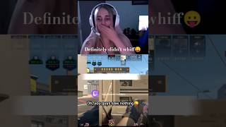 Me? whiff? never 😉|| #cs2memes #counterstrike #cs2 #cs2moments #cs2clips #twitchclips #csgo