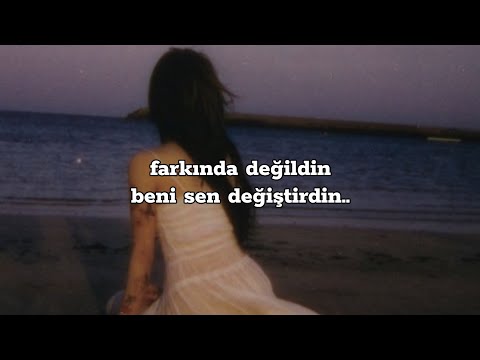 selin geçit - farkında değildin ( speed up + sözleri )