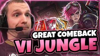 GREAT COMEBACK WITH VI IN DA JUNGLE | Jankos