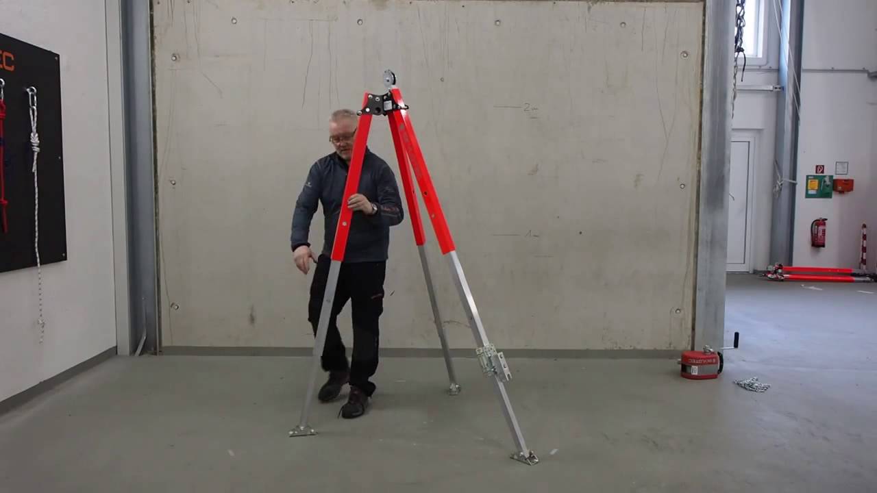 Trípode para espacios confinados Jackpod Tri