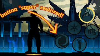 Button type «Super». First review | Shadow Fight 2