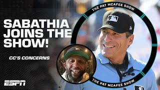 CC Sabathia's concerns about pitcher injuries, Angel Hernandez, umpires & more | The Pat McAfee Show