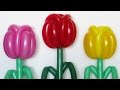 Тюльпан из шаров как сделать / Tulip of balloons (Subtitles)