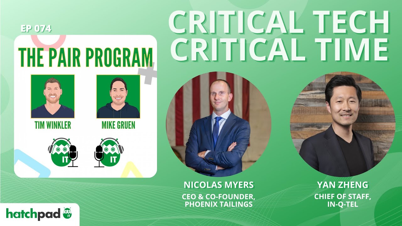 Critical Tech, Critical Time | The Pair Program Ep74