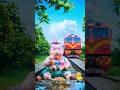 ❤️ Evolution of Baby: Train Attack on Baby for Food Eating #cat #cute #love #shorts P-8
