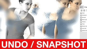 Mastering Undo Brush And Affinity Photo Snapshots Tutorial
