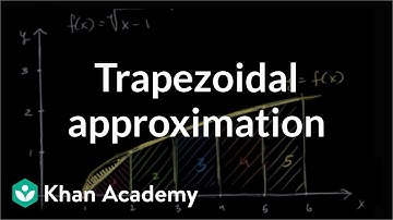 Trapezoidal sums | Accumulation and Riemann sums | AP Calculus AB | Khan Academy