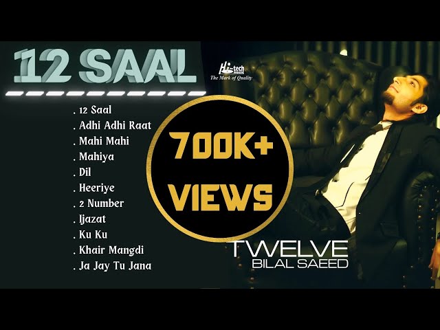 12 Saal | Twelve Album | Bilal Saeed | Album All Songs | Punjabi Sad Songs | Guru Geet Tracks class=